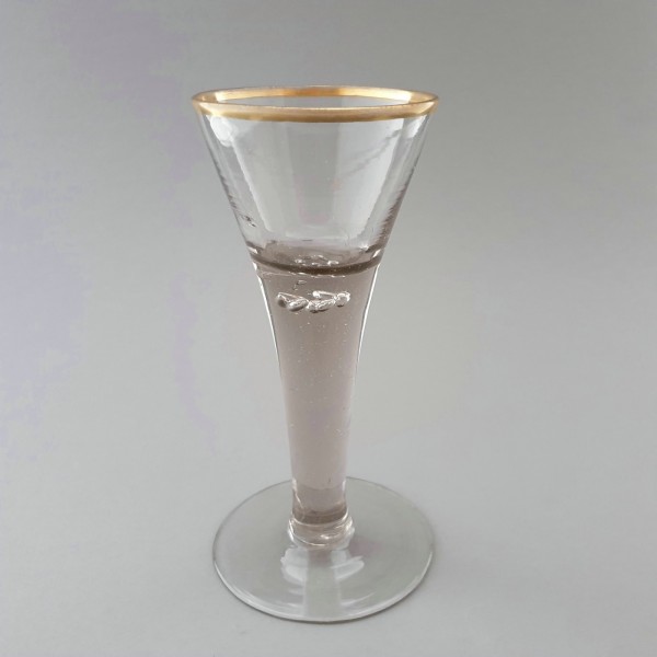 Barock - Pokalglas / Weinglas. Mitteldeutschland, um 1770.