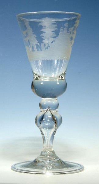 Barock - Pokalglas. Sachsen / Thüringen, 18.Jh.