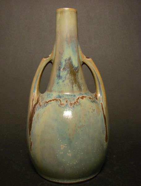 11857 / Jugendstil Keramik - Vase. Denbac, Frankreich, um 1910