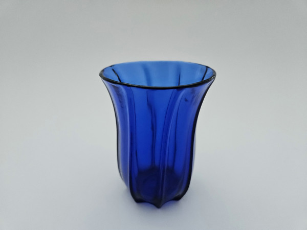 Biedermeier - Becherglas kobaltblau, um 1820