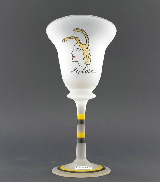 Design - Pokalglas / Weinglas "My Love", von Kosta Boda.