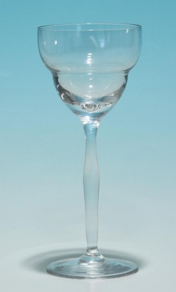 Jugendstil - Weinglas, um 1910.