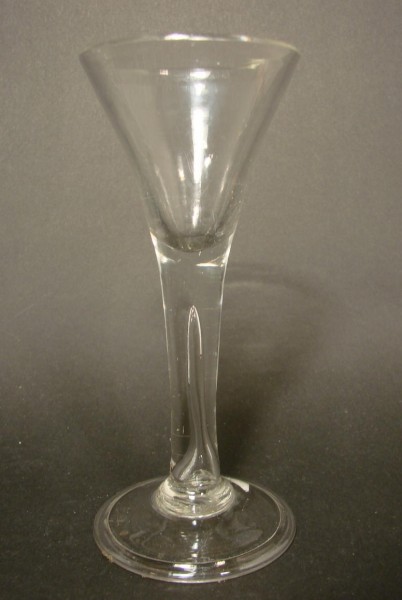 Barock - Kelchglas mit Abriß, 18.Jh.