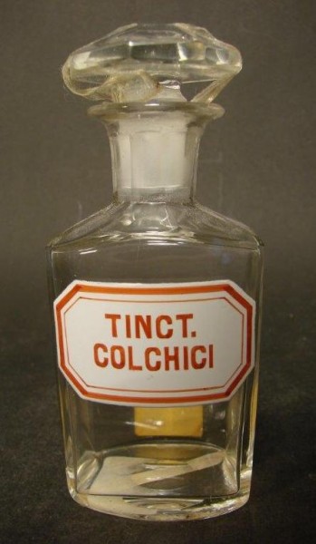 Apothekenflasche TINCT. COLCHICI.