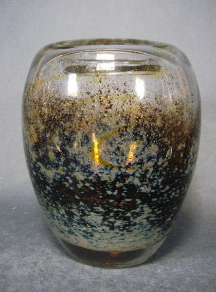 Art Deco - WMF Vase "Ikora-Kristall", sog. Dexelei, um 1937.
